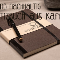 Notebook Notizbuch Kaffeesatz