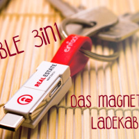 MagCable 3in1 Slide – das magnetische Ladekabel magnetische Ladekabel, 3in1,