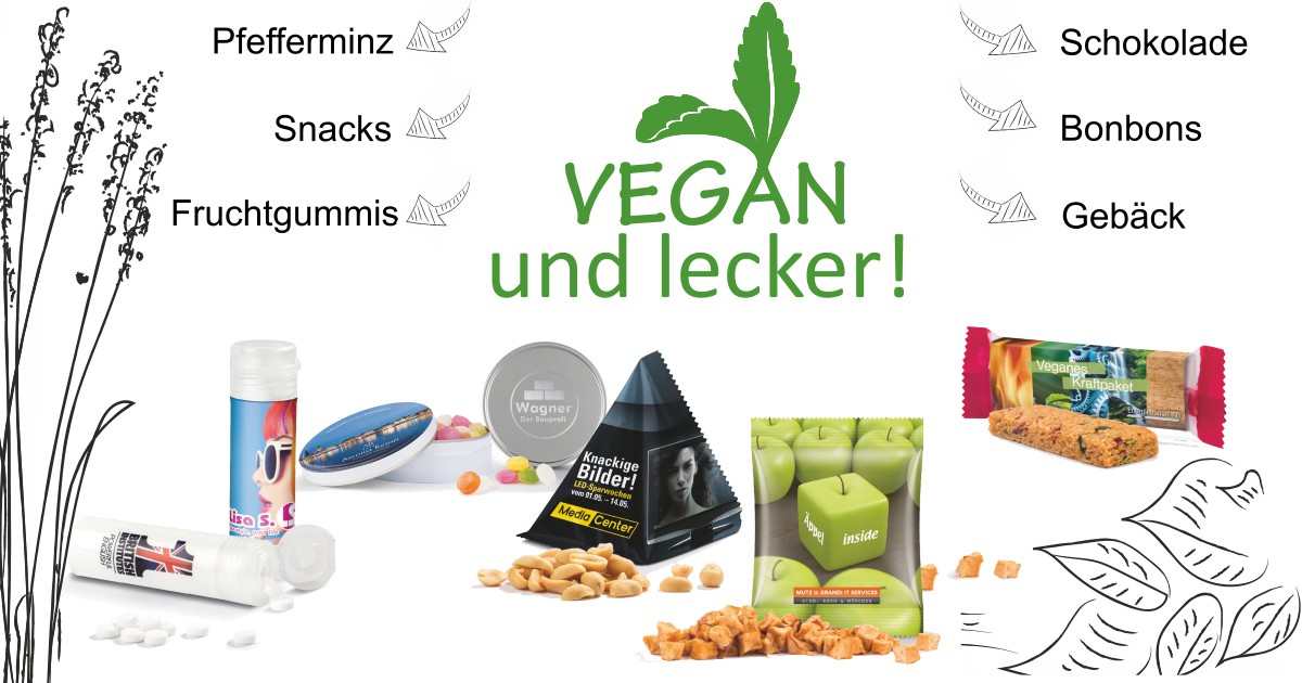vegane Snacks, vegane Produkte, vegan