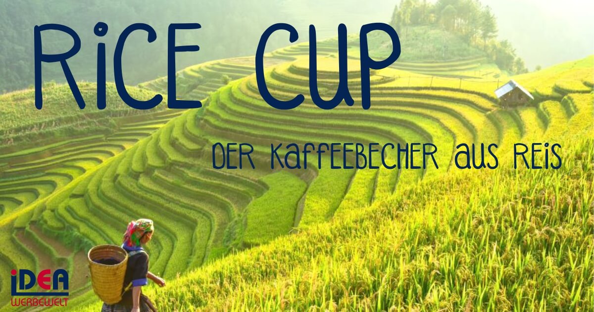 ökologisch nachhaltig Rice Cup Upcycling