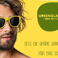 Setz die grüne Sonnenbrille auf - GreenGlasses Sonnenbrille GreenGlasses Hypon Brille Sommer